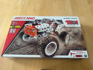 Meccano - Bouwset Super Truck; Cruiser Motorcycle - China, Antiquités & Art