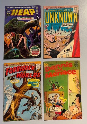Heap/Unknow/Forbidden Worlds/Spirit/Spyman/etc. - 8 Comic -, Nieuw