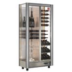 Wijnkoelvitrine | 530L (128x 75cl) | Aluminium | +4°C/+16°C, Verzenden, Nieuw in verpakking
