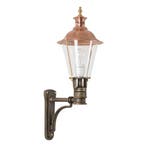 Buitenverlichting wand rond Nostalgische Buitenlamp Glennos, Verzenden, Nieuw