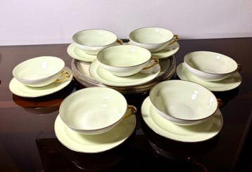 Drinkservies voor 6 (7) - Porselein