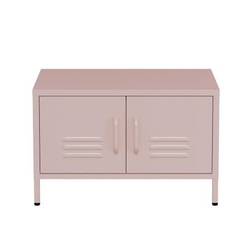 Lendo Online Table basse 68x50x44 cm Métal Rose, Maison & Meubles