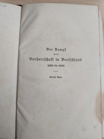 Heinrich Friedjung - Der Kampf um die Vorherrschaft in