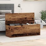 vidaXL Opslagdoos met opslag Oud Hout 102 x 35 x 35 cm, Verzenden, Nieuw