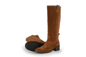 Sacha Laarzen in maat 36 Cognac, Kleding | Dames, Hoge laarzen, Overige kleuren, Verzenden, Zo goed als nieuw