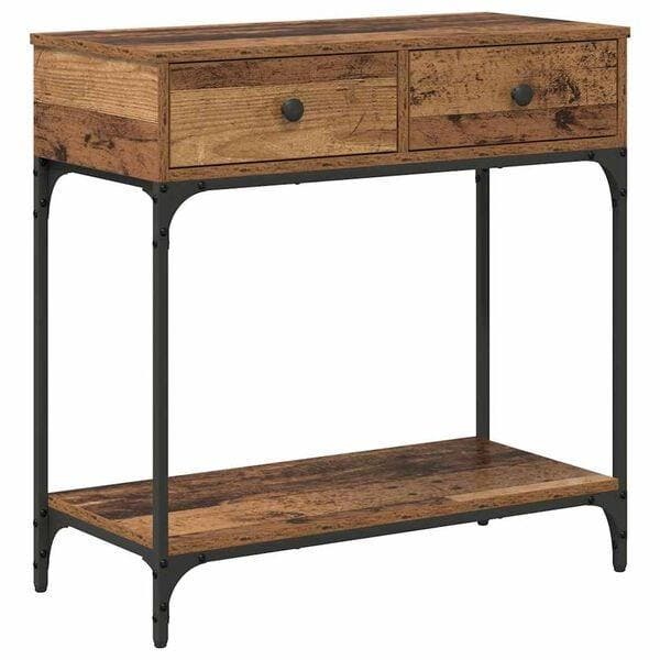 Wandtafel Oud hout -34% Retour deal, grijp je kans!, Huis en Inrichting, Tafels | Sidetables, 50 tot 100 cm, 25 tot 50 cm, Rechthoekig
