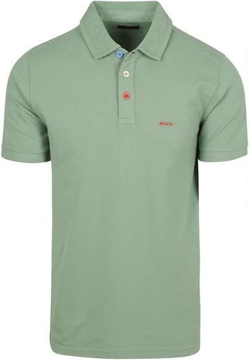 NZA Polo Hawera Mist Groen maat Maat 52/54 (L) Heren, Kleding | Heren, Polo's, Maat 52/54 (L), New Zealand Auckland, Verzenden