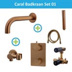 Wiesbaden Badkraan Inbouw Set Caral 01 Brons Koper, Doe-het-zelf en Bouw, Ophalen of Verzenden, Nieuw, Kraan