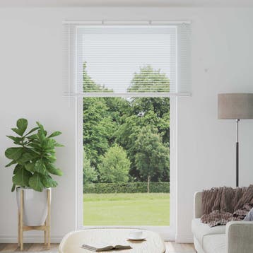 vidaXL Venetiaanse jaloezie Wit 213 x 160 cm 25 mm PVC, Verzenden, Nieuw