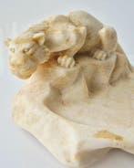 Art Deco Tischaufsatz - hand-carved - sculptuur, Große