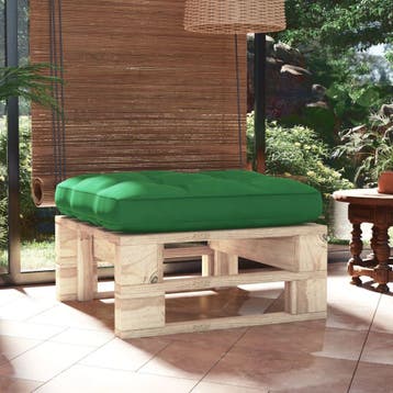 vidaXL Tuinhocker pallet geïmpregneerd grenenhout, Verzenden, Nieuw