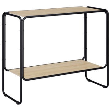 vidaXL Dressoir Sonoma Eiken 93.5 x 38 x 75 cm Bewerkt hout, Verzenden, Nieuw