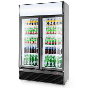 Koelkast | 618L | Zwart | +2°C/+10°C | Geforceerd |, Verzenden, Nieuw in verpakking