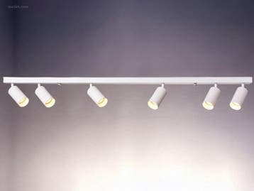 (4x) GU10 Opbouwspot Armatuur 6 cilinders zand...