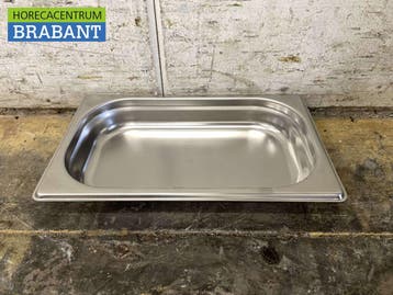 Bac Gastronorm en acier inoxydable Bac GN 1/4 Profondeur 40, Articles professionnels, Verzenden