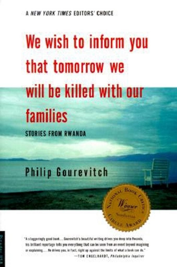 We Wish to Inform You That Tomorrow We Will Be Killed With, Boeken, Taal | Engels, Gelezen, Verzenden