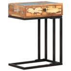 vidaXL Bijzettafel U-vormig 45x30x61 cm massief gerecycled, Huis en Inrichting, Tafels | Bijzettafels, Verzenden, Nieuw