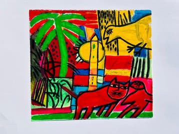 Corneille (1922-2010) - Zonder titel, Antiek en Kunst