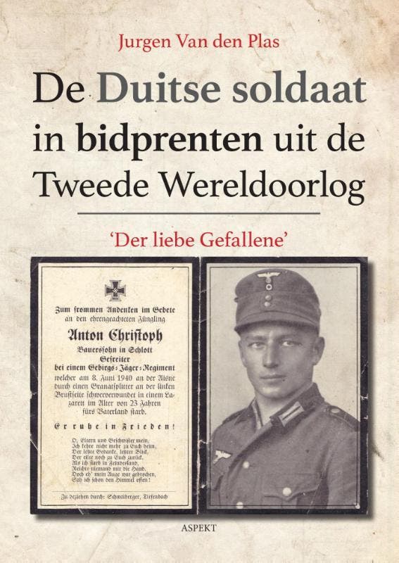 De Duitse soldaat in bidprenten uit de Tweede Wereldoorlog, Livres, Histoire mondiale, Envoi