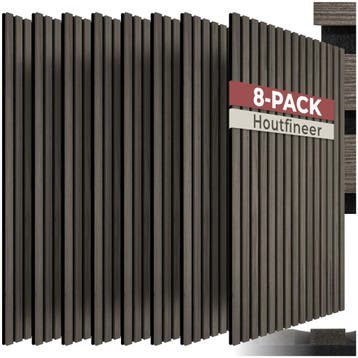 Akoestische panelen Sonic Wall III in houtlook - eiken grijs, Verzenden