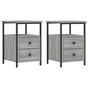 Nachtkastjes industrieel | Tweede kansje | OP = OP, Huis en Inrichting, Slaapkamer | Nachtkastjes, Minder dan 45 cm, Verzenden