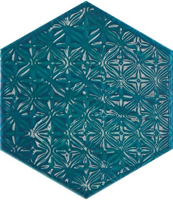 Vloertegel/Wandtegel Blauw 19,8x22,8cm (Muurtegels), Ophalen of Verzenden, Vloertegels