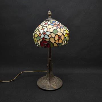 Tafellamp - Glas, Brons, Antiek en Kunst