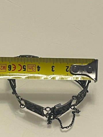 Zonder minimumprijs - Armband Zilver, filigraan/werk/antiek, Handtassen en Accessoires, Nieuw