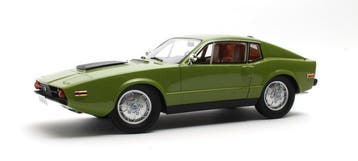 Cult-Scale Models 1:18 - Modelauto - Saab Sonett III Green, Hobby en Vrije tijd, Nieuw