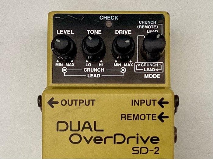 Boss - Dual Overdrive - SD2 - Effectpedaal - Taiwan - 1998, Musique & Instruments, Instruments à corde | Guitares | Acoustiques