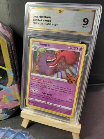 Pokémon - 12 Graded card - Gengar #057 Foil - GG 9 - Various, Nieuw