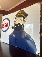 Plaque Emaillée Haddock pour Esso - Émailleries Alsaciennes