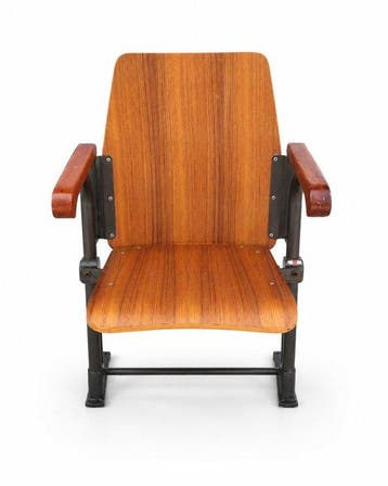 Meneghello - Fauteuil - Hout, Metaal, Cinema - Industrieel
