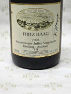 2005 Fritz Haag, Fuder 09, Brauneberger Juffer Sonnenuhr -, Nieuw