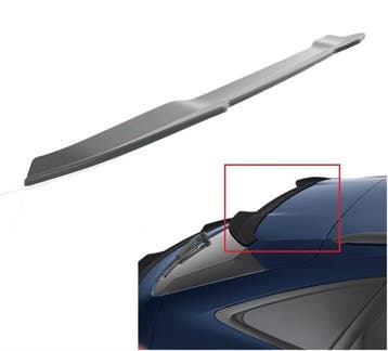 Carnamics Achterspoiler | Audi Q5 Sportback 21- 5-d |  zwart, Verzenden