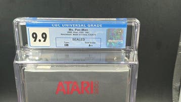 Atari 2600 - Ms. Pac Man Notchback Made In China CX2675 CGC, Nieuw