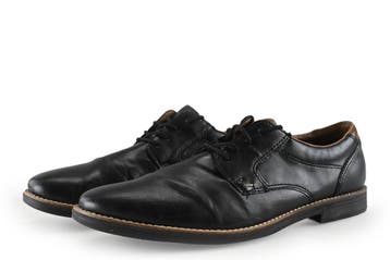 Rieker Veterschoenen in maat 44 Zwart, Verzenden, Veterschoenen