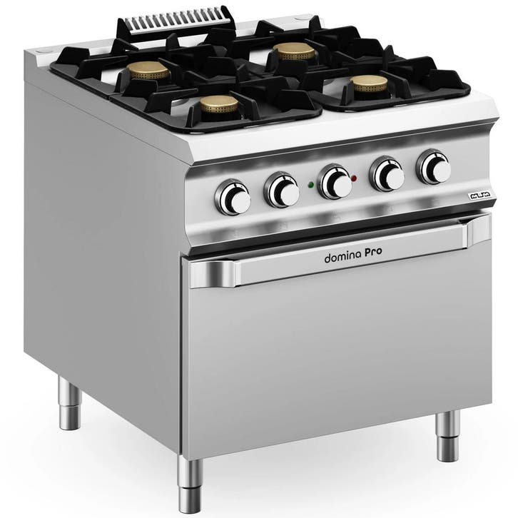 Fornuis + Oven | DOMINA PRO 900 | Gas/Elektrisch | 4, Zakelijke goederen, Horeca | Keukenapparatuur, Nieuw in verpakking, Verzenden