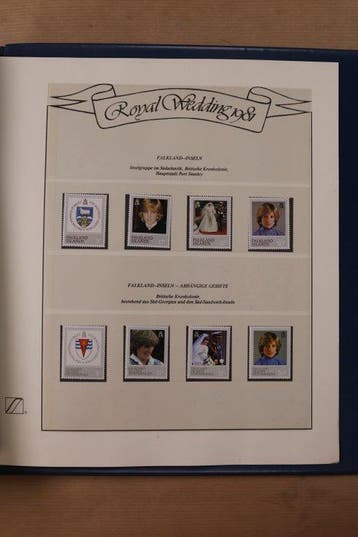 Britse Gemenebest 1981 - Collectie huwelijk prinses Diana +