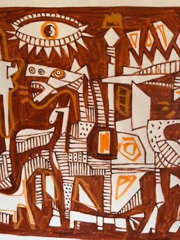 Freda People - Guernica Abstract Collection XL, Antiquités & Art