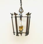 Plafonnier cage - Bronze, Antiquités & Art