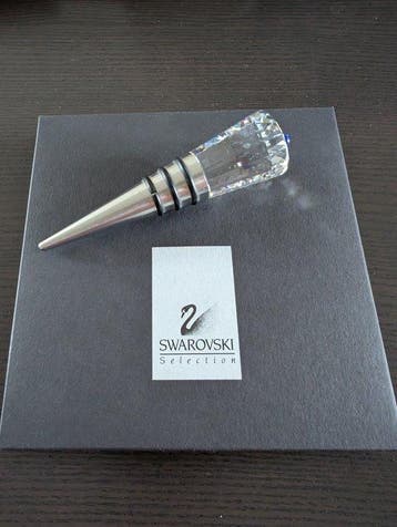 Swarovski - Beeld, Bottle stopper – rainbow sapphire 278612