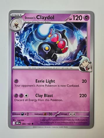 STEVENS CLAYDOL (DESTINED RIVALS 084/182) (TRADING CARD), Gebruikt