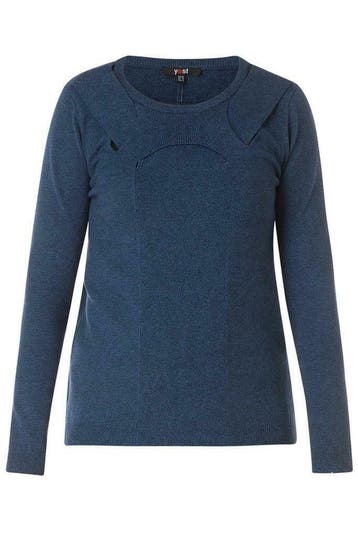 Trui Yesta inbrei pas schouder maat 58/60, Kleding | Dames, Verzenden, Nieuw