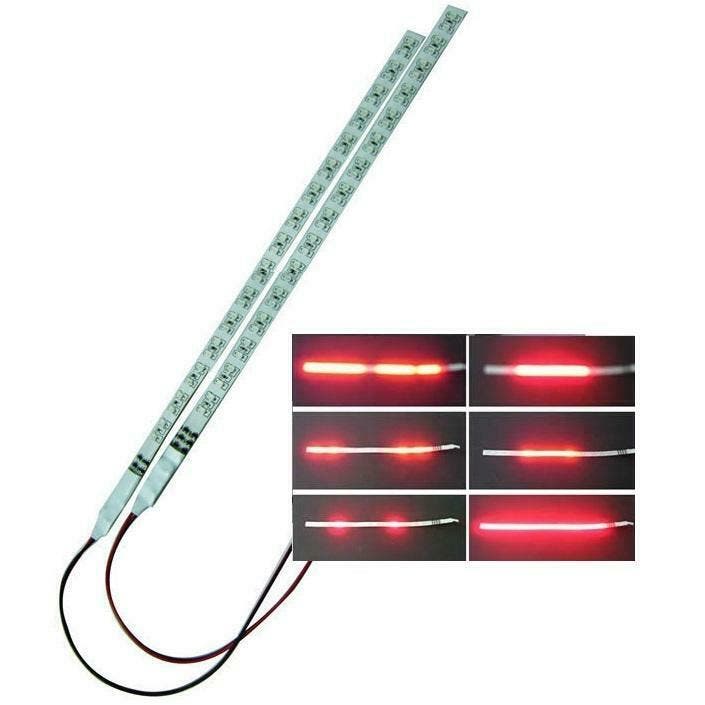 LED Knight Rider strip - ROOD - 30 cm - 12 volt, Autos : Pièces & Accessoires, Éclairage, Envoi