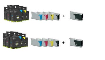 AANBIEDING Brother lc-970 serie 10x cartridges compatible, Verzenden, Nieuw