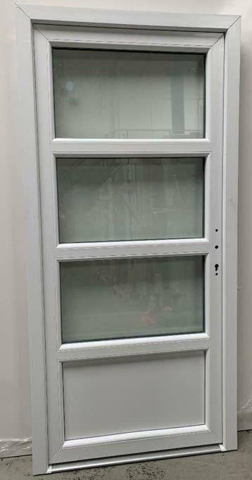 PVC/kunststof deur Perfect voor tuinhuizen, chalets, schuur., Ophalen of Verzenden, Buitendeur