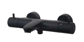 Sanifun bad thermostaatkraan Nero mat zwart 150 2, Nieuw, Kraan