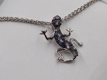 Sans prix de réserve - Collier avec pendentif EFFY ARGENT