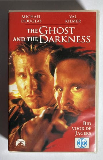 THE GHOST AND THE DARKNESS (VHS), Cd's en Dvd's, Gebruikt